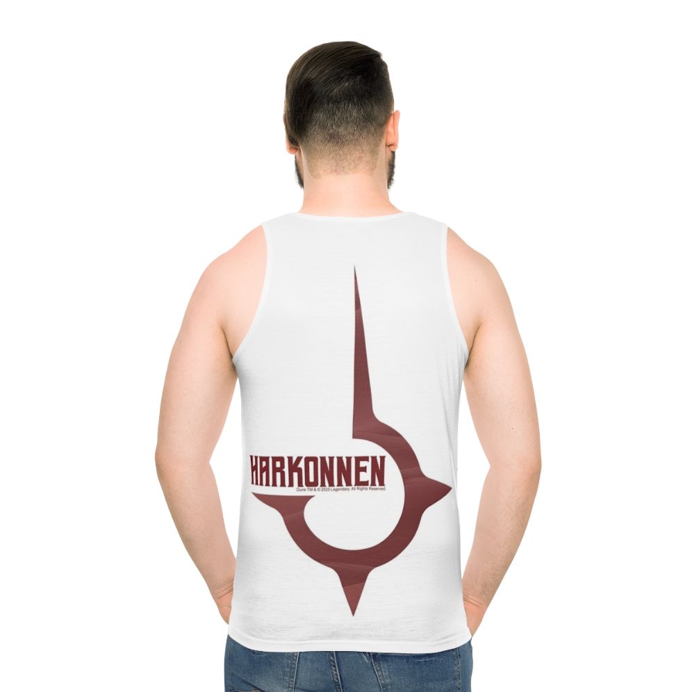 Dune House Harkonnen Unisex Tank Top - men back