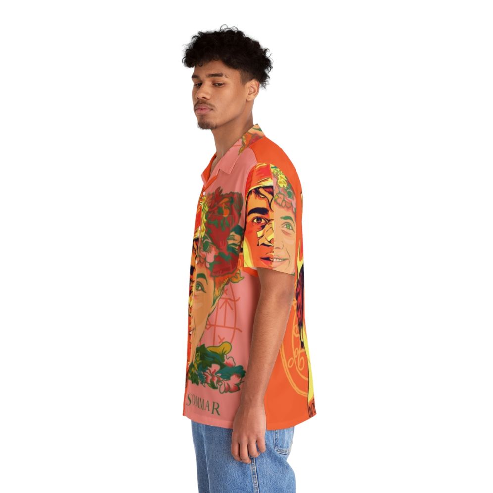 Hereditary and Midsommar inspired Hawaiian shirt with horror movie graphics - People Left