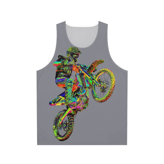 Motocross Unisex Tank Top