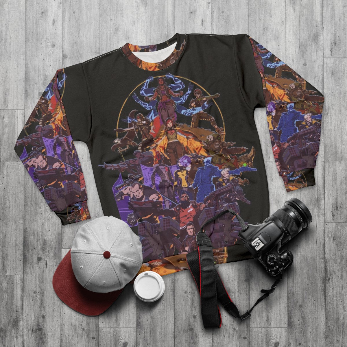 Borderlands Vault Season Sweatshirt - flat lay