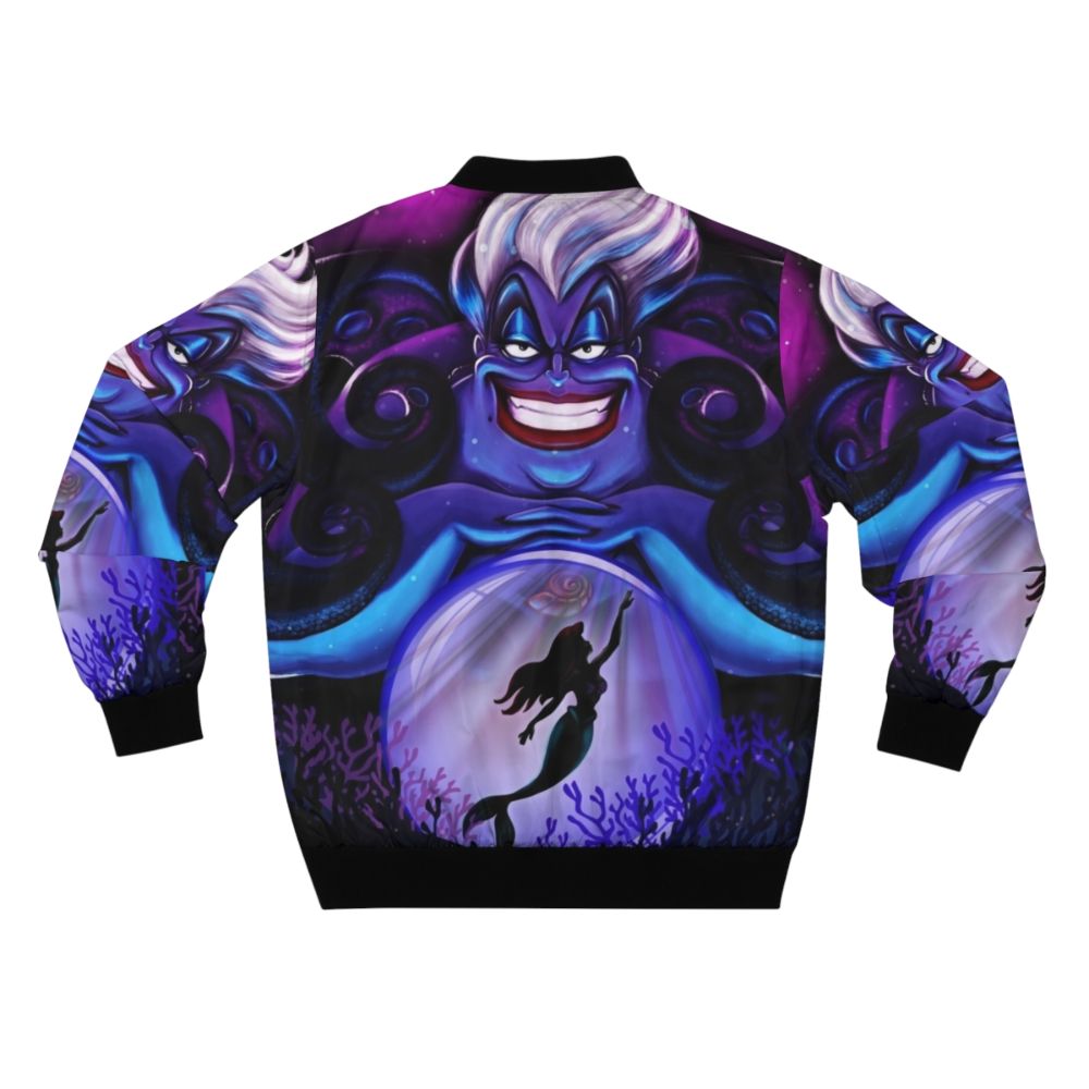 Ursula the Villain Bomber Jacket from the Disney movie The Little Mermaid - Back