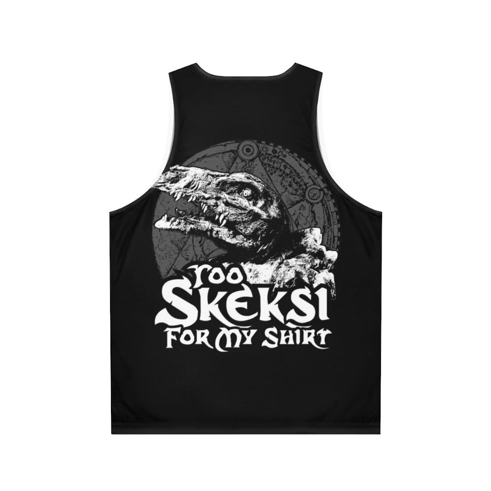 The Dark Crystal Skeksis Unisex Tank Top - Back