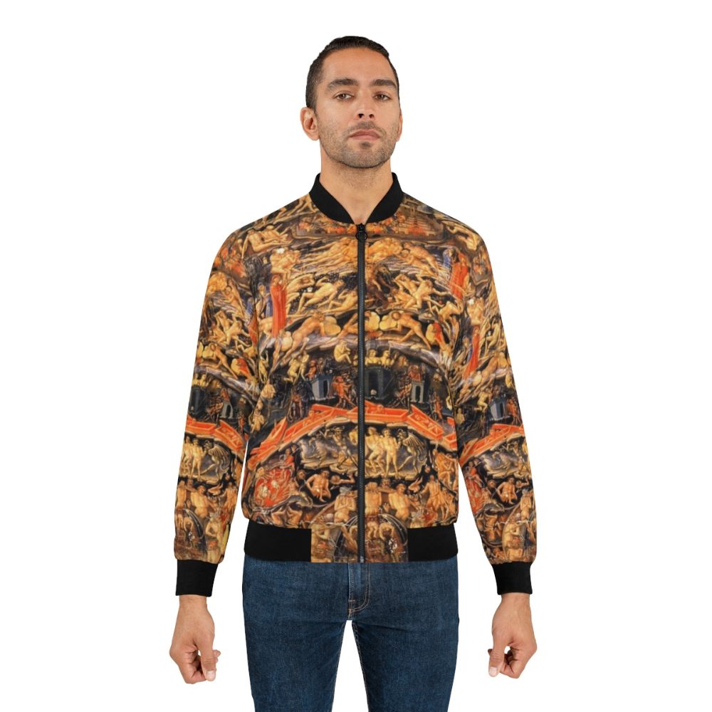 Inferno bomber jacket featuring Bartolomeo di Fruosino's artwork - Lifestyle