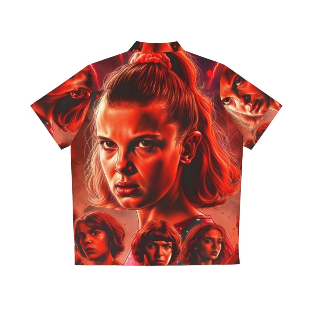 Eleven Hawaiian Shirt 3 with Stranger Things Design - Back