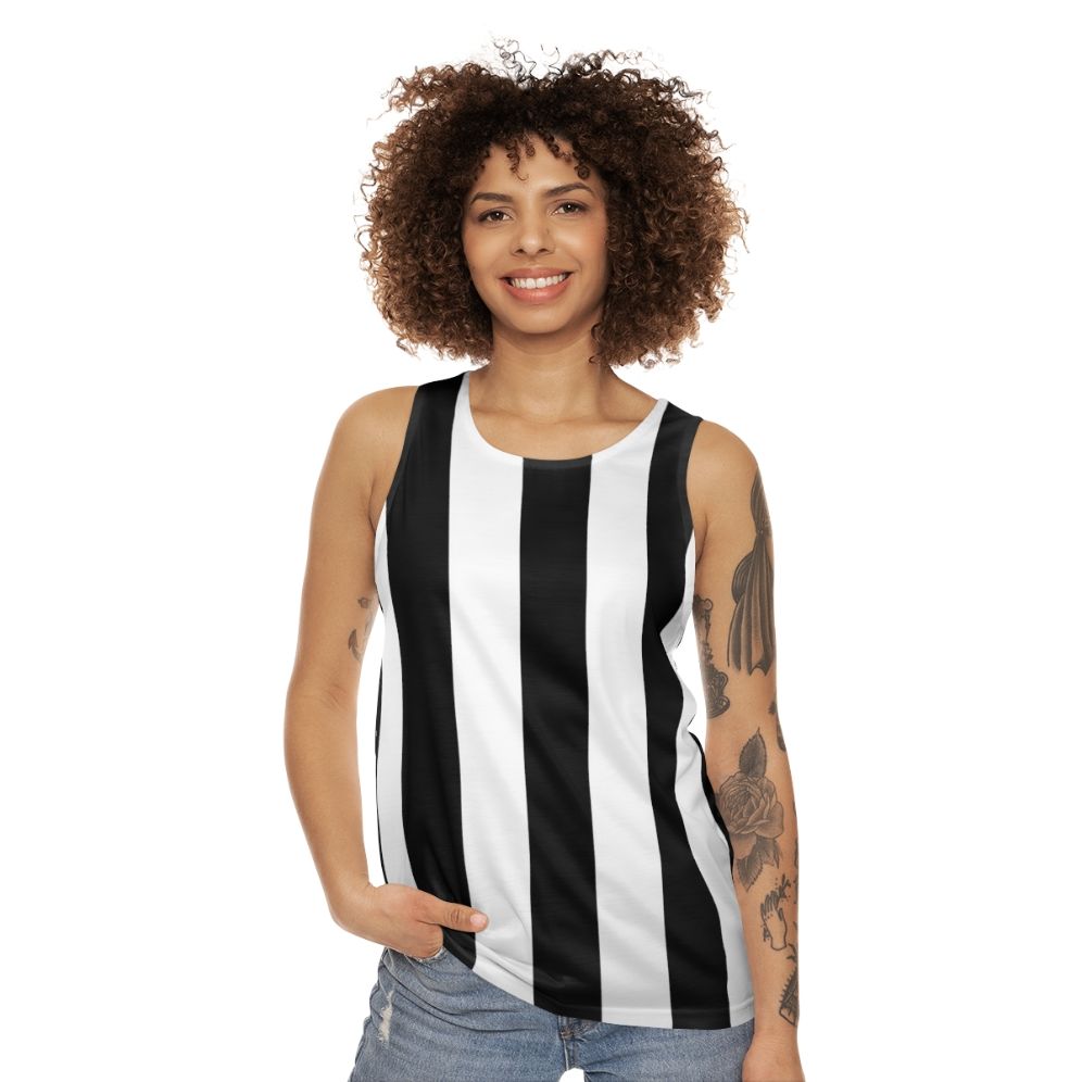 Classic Referee Design Unisex Tank Top - women