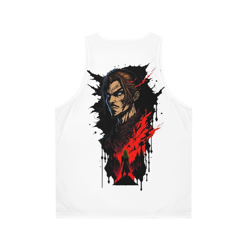 Castlevania Netflix Unisex Anime Inspired Tank Top - Back