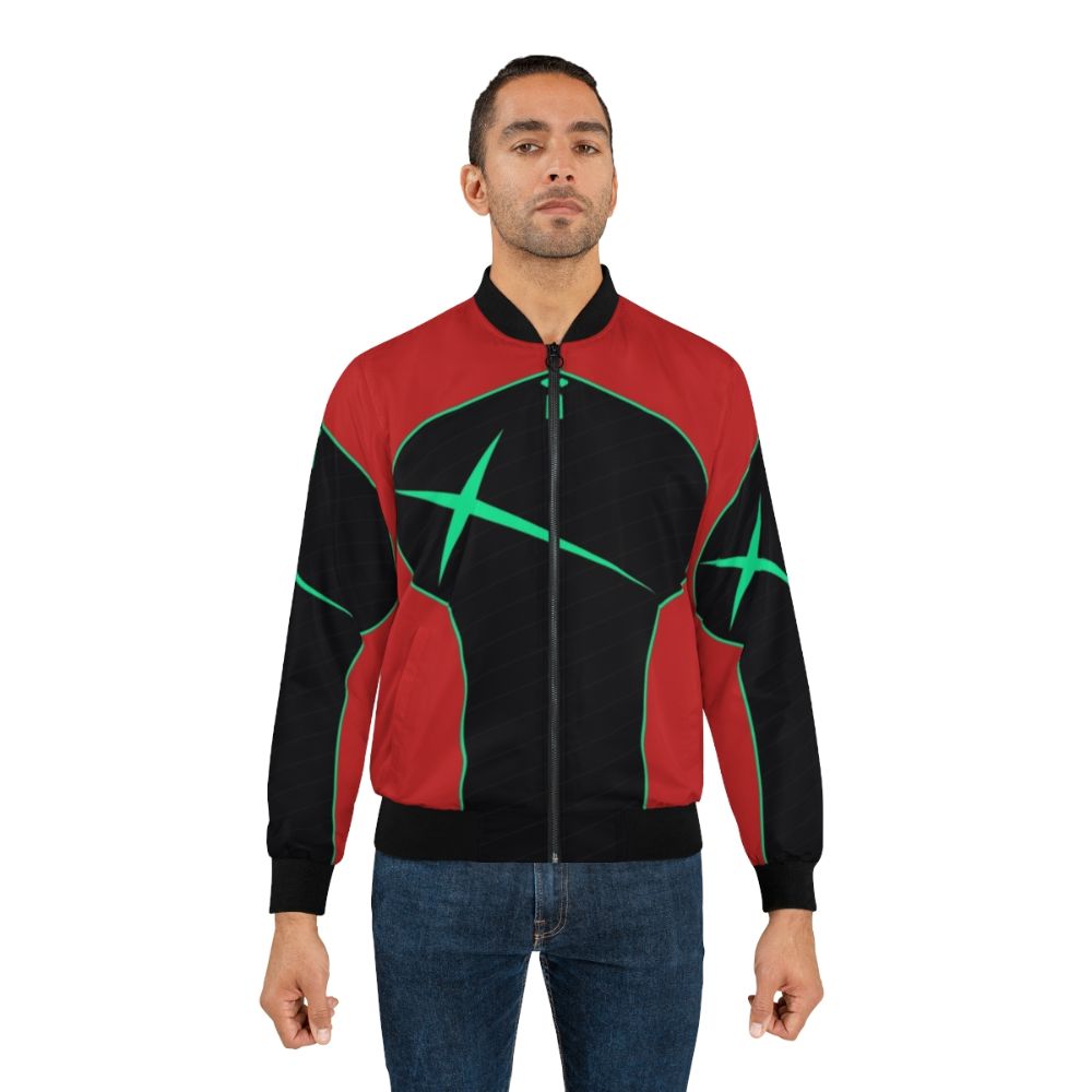 Xenoblade Pyra Bomber Jacket featuring the character Pyra from the Xenoblade video game series - Lifestyle