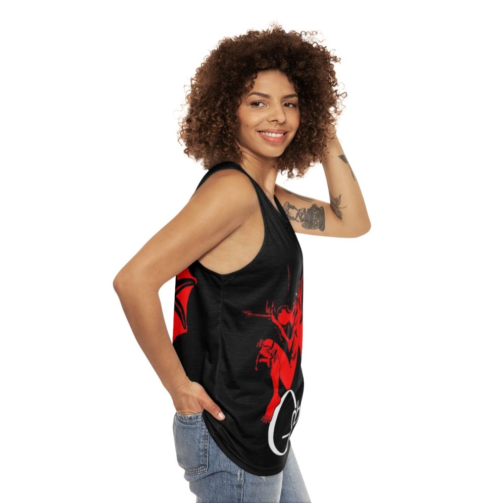 Goblin unisex tank top with a magical design - women side