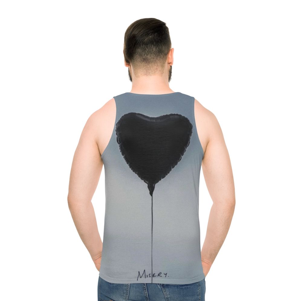 The Amity Affliction unisex metal band tank top - men back