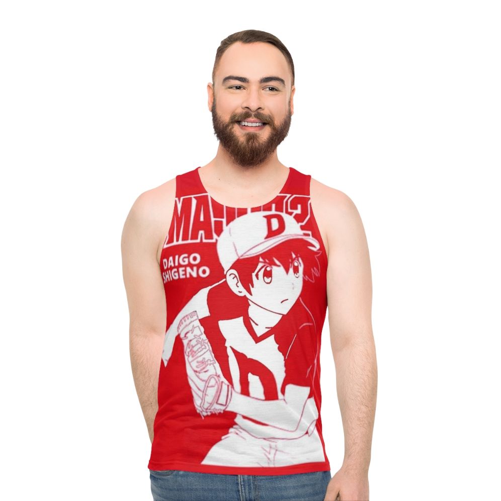 Daigo Shigeno Unisex Anime Tank Top - men