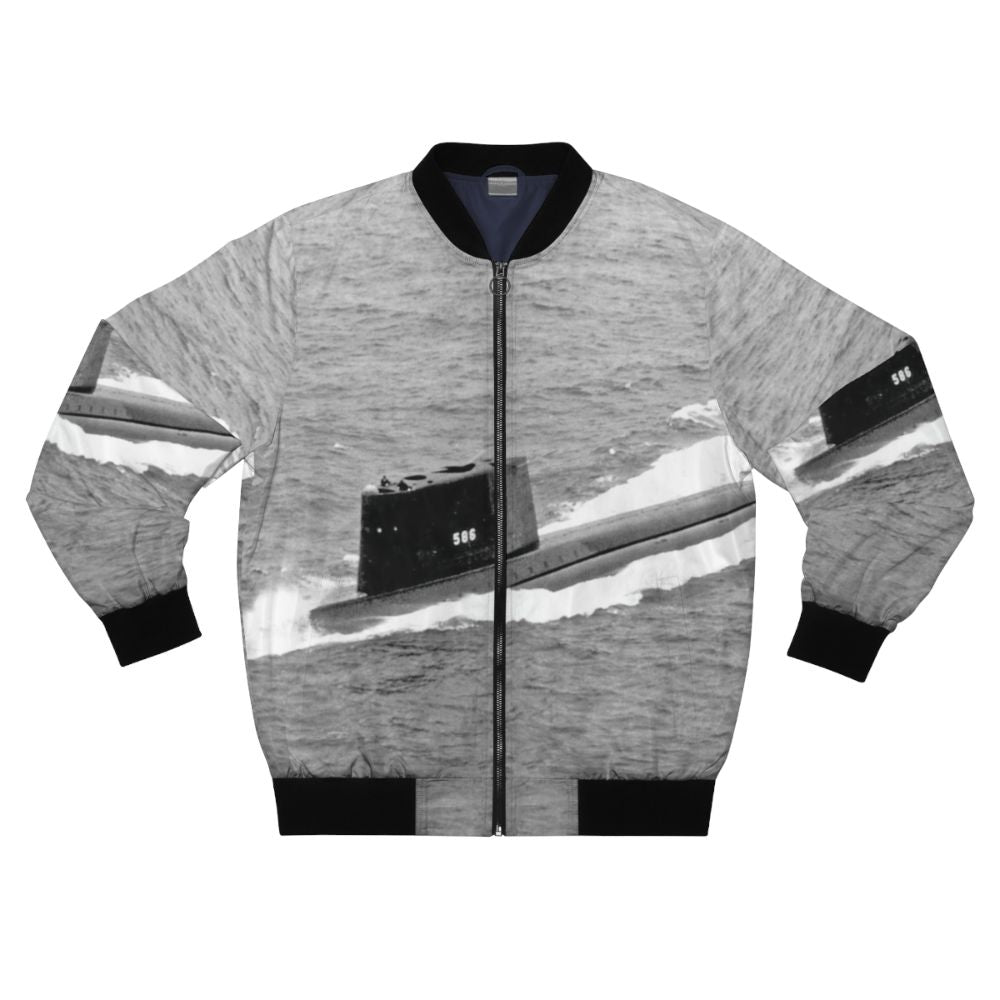 USS TRITON (SSN-586) Navy Bomber Jacket from the Ships Store