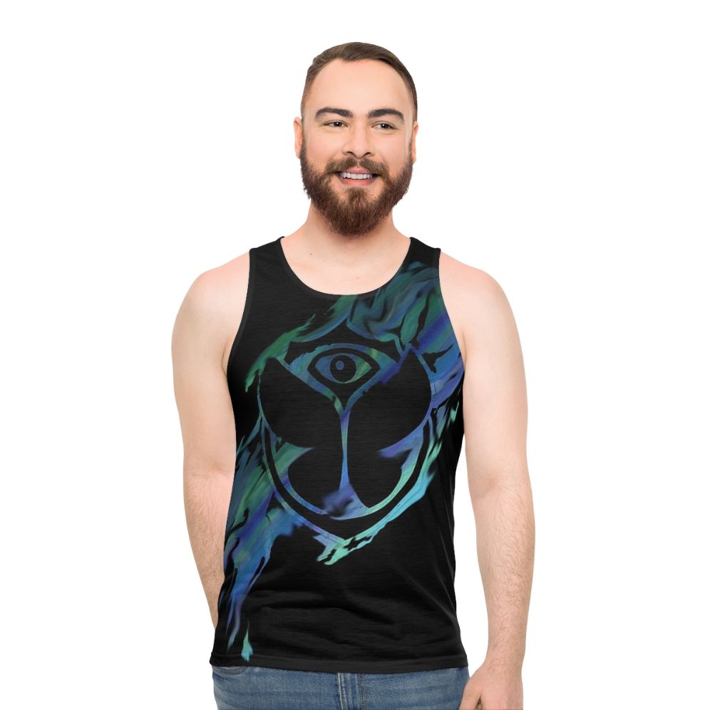 Tomorrowland 2023 & 2024 Peacock Unisex Tank Top - men