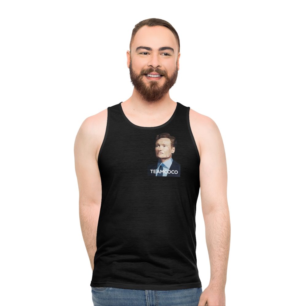 Conan O'Brien unisex tank top - men