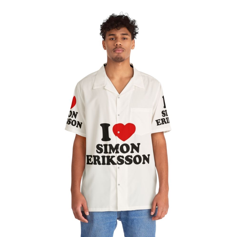 I Love Simon Eriksson Young Royals Hawaiian Shirt - People Front