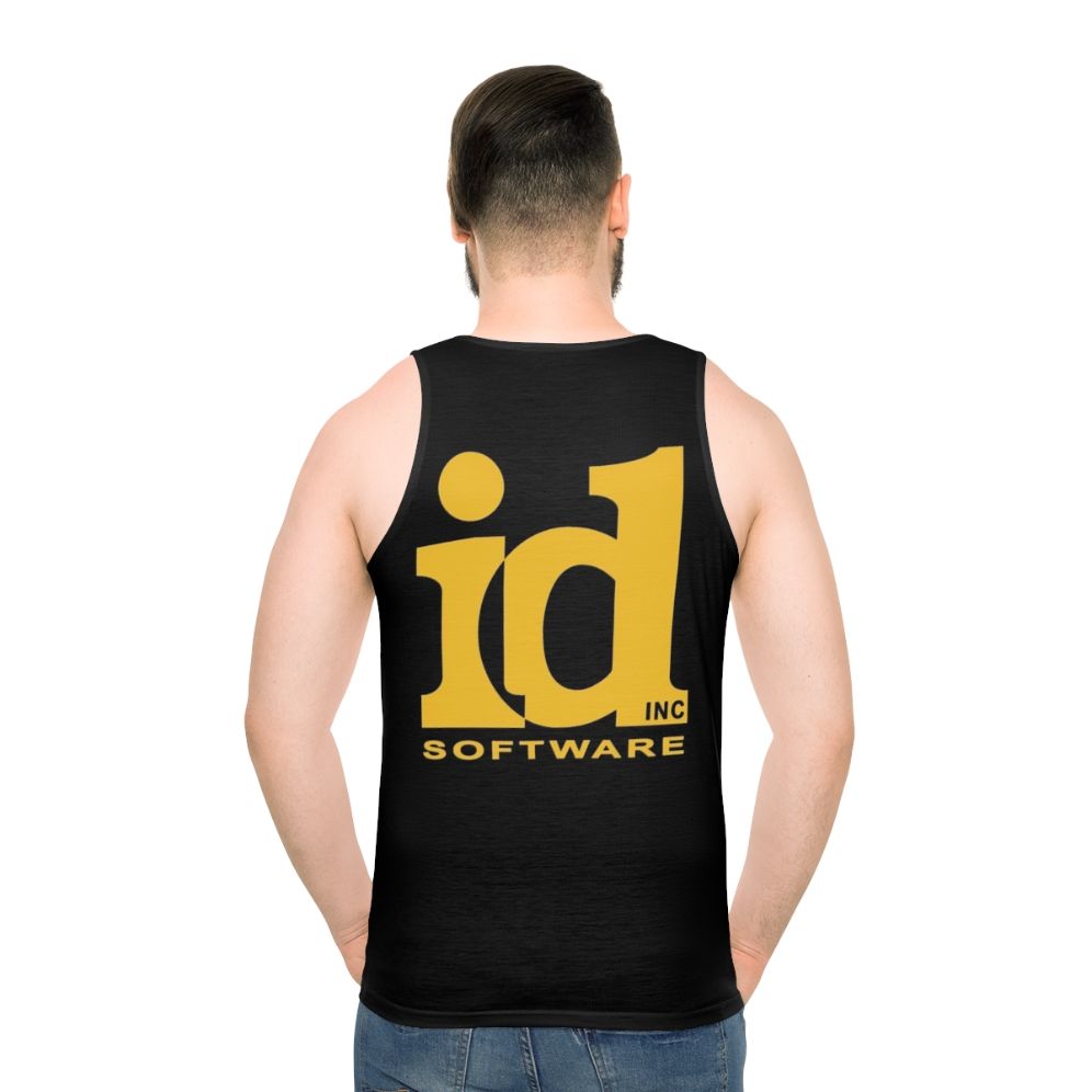 ID Software Unisex Gaming Tank Top - men back