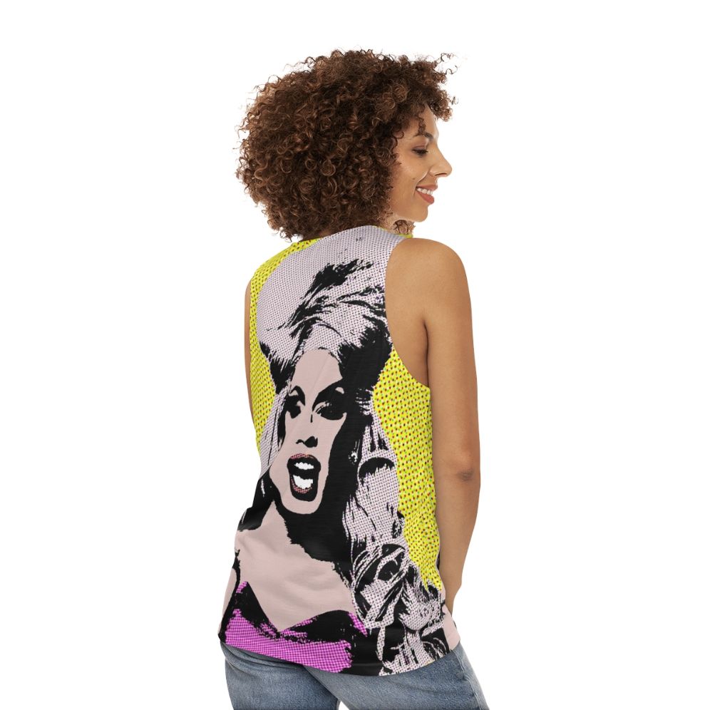 Alaska pop art unisex tank top - women back