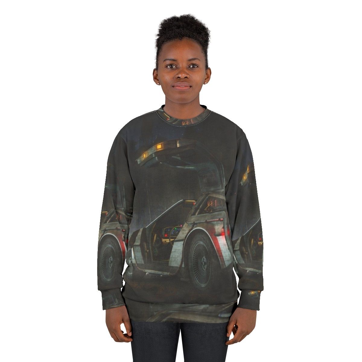 Back to the Future Delorean Retro Sweatshirt - women