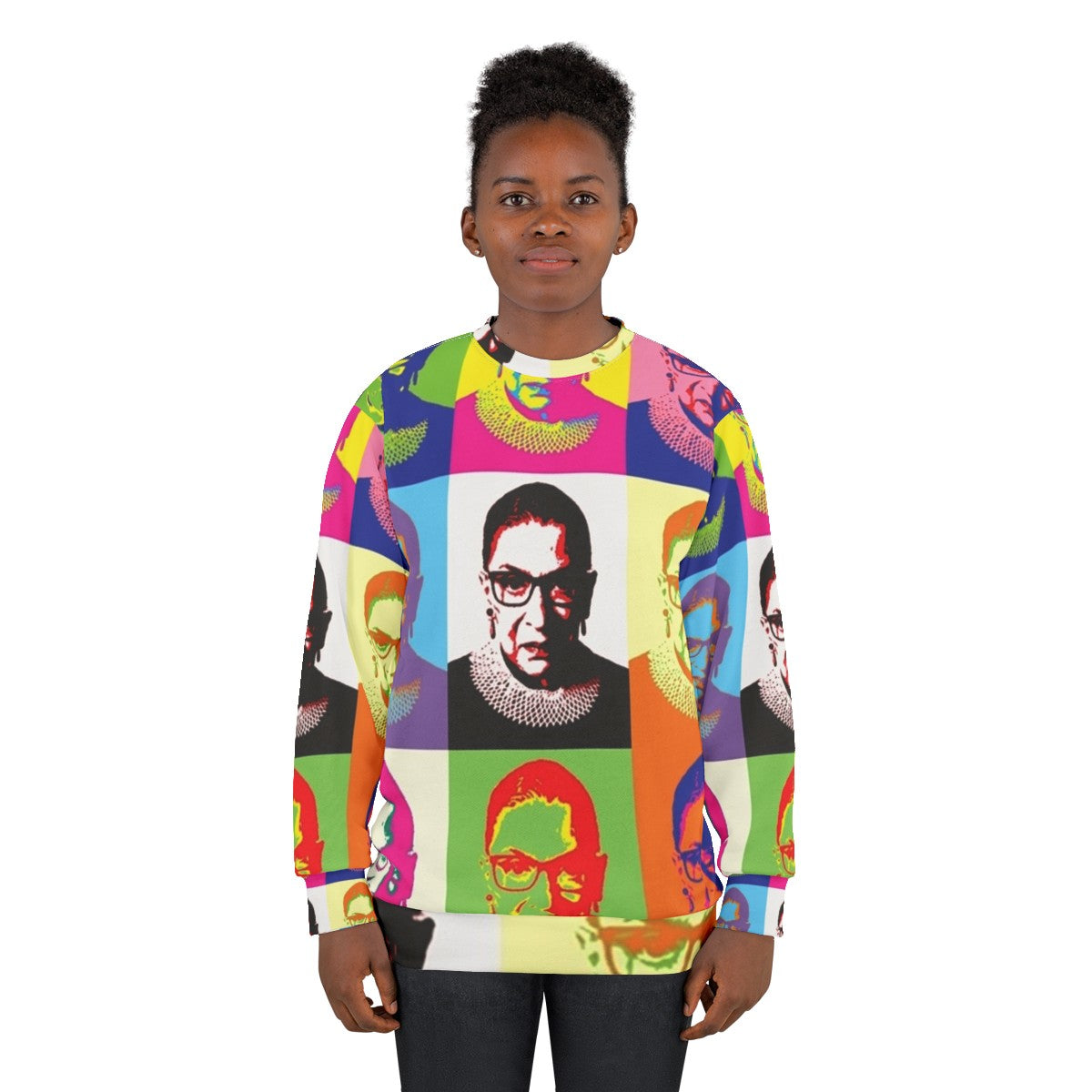 Notorious RBG Feminist Sweatshirt featuring Ruth Bader Ginsburg - women