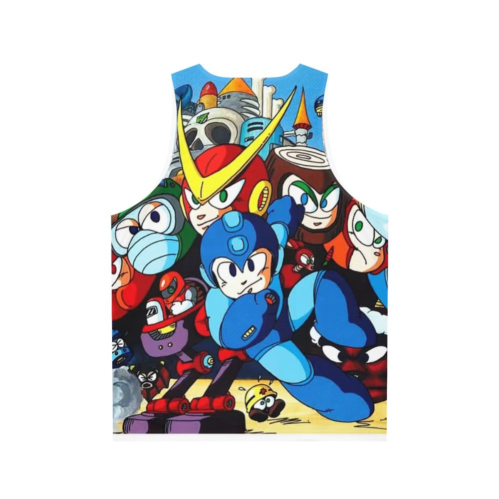 Mega Man 2 inspired unisex tank top - Back