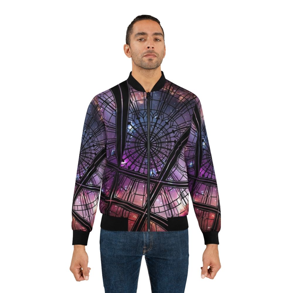 Doctor Strange Marvel Superhero Bomber Jacket with Strange Window Design - Lifestyle