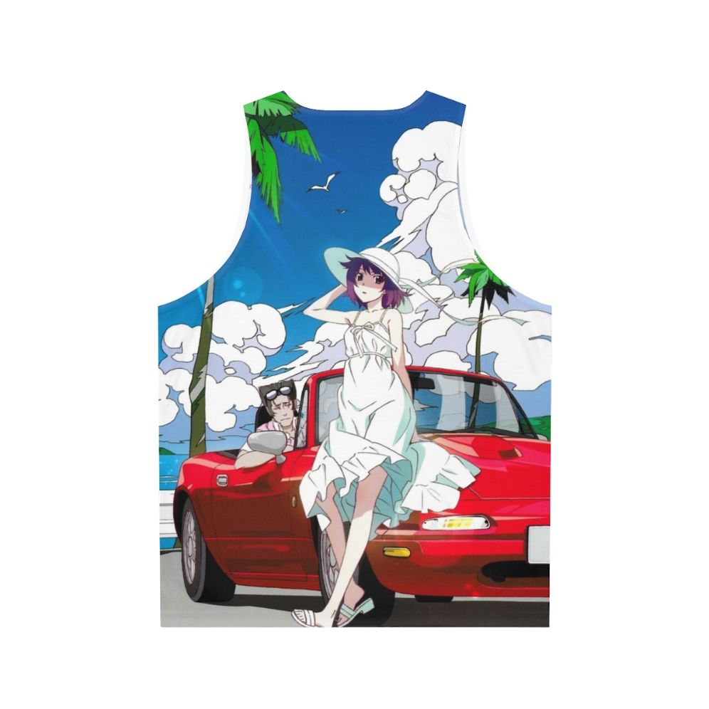 Monogatari Series Anime Unisex Tank Top - Back