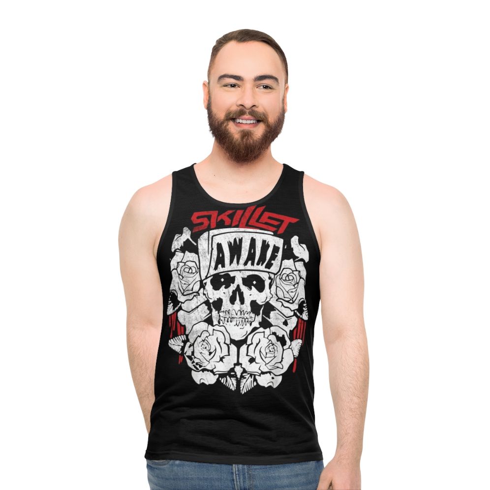 Vintage Skillet Band Unisex Tank Top - men