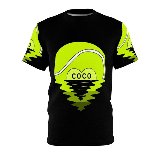 Coco Gauff inspired t-shirt with a call me coco graphic design