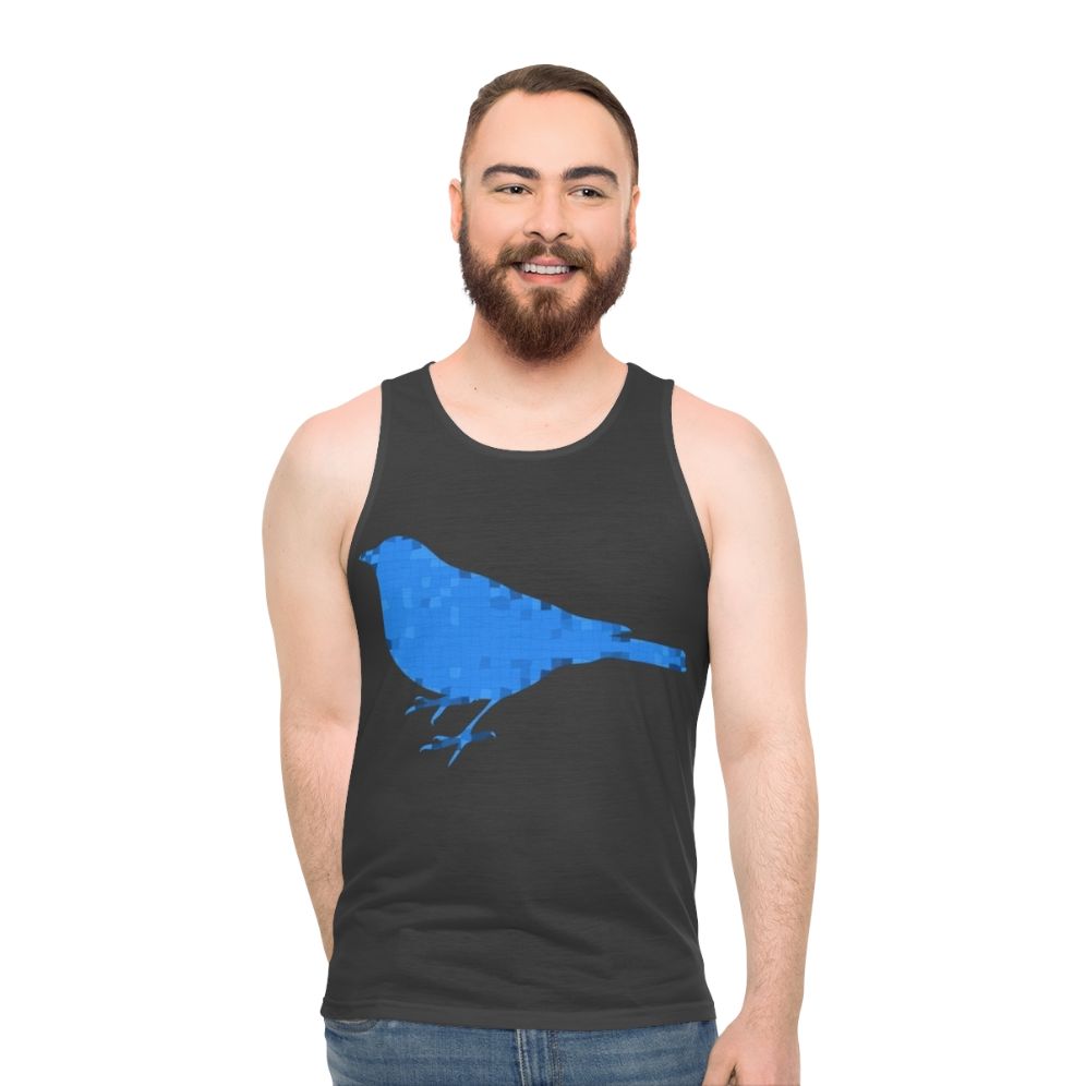 Bluebird Legendary Animals Unisex Graphic Tank Top - men