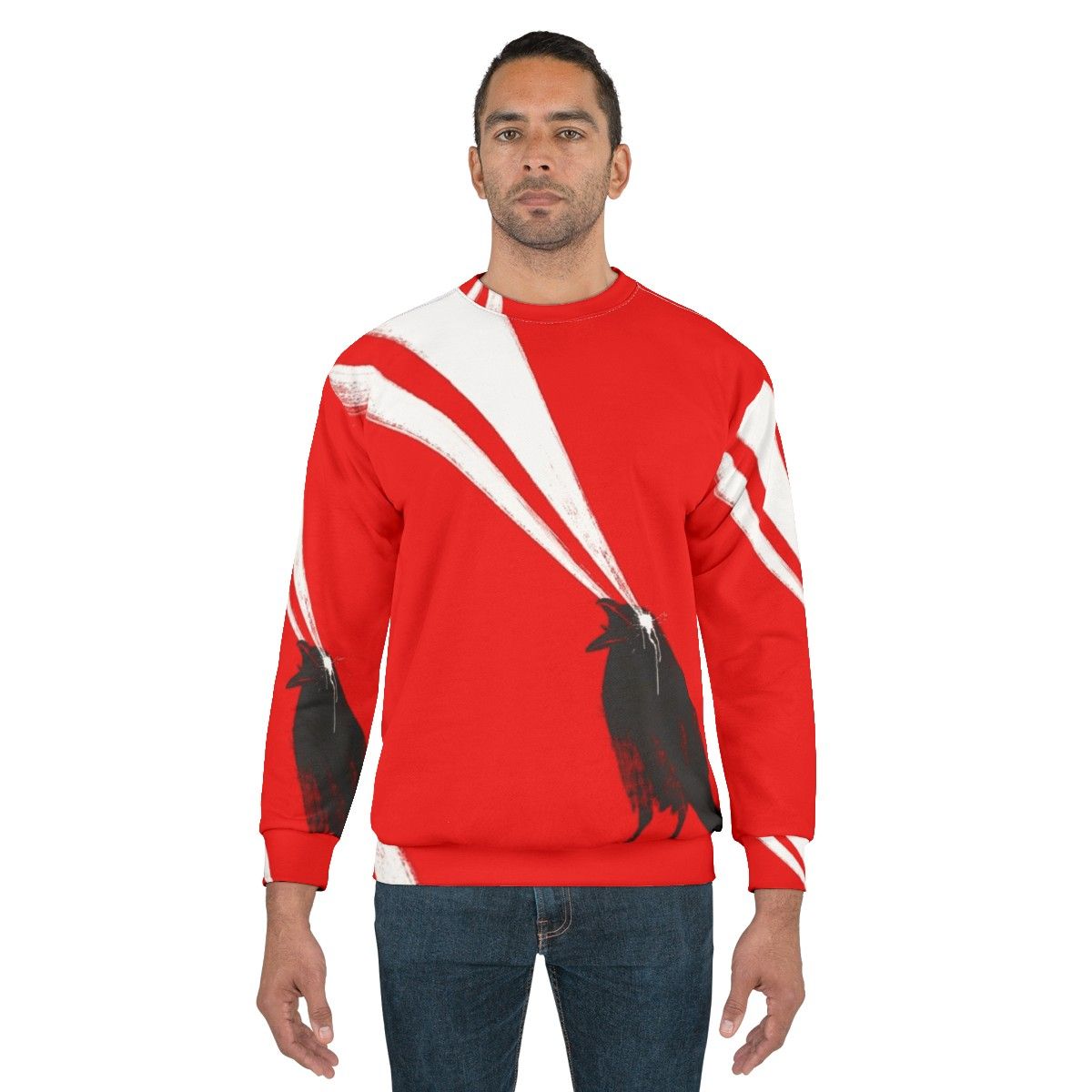 Laser Crow Graphic Sweatshirt - men