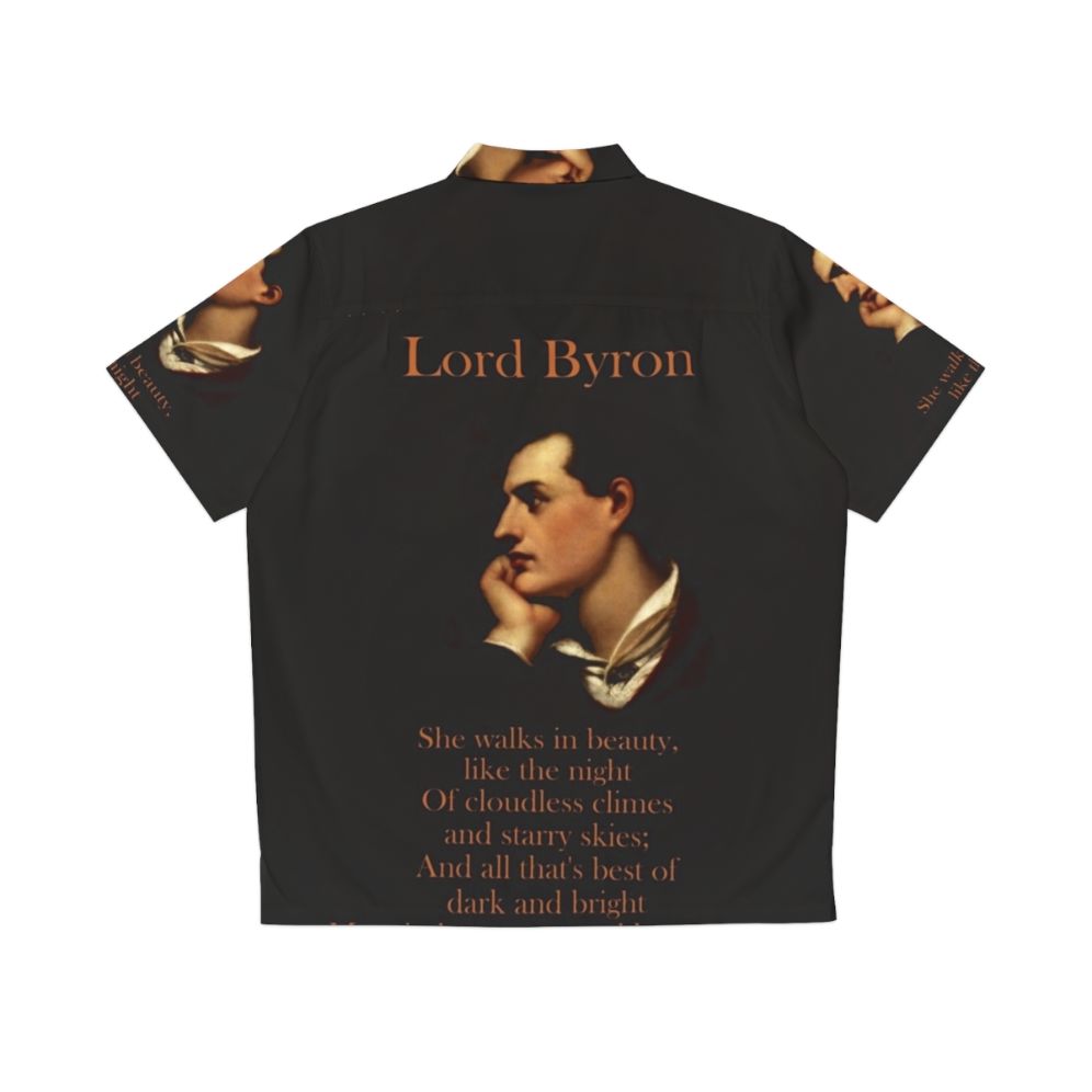 Lord Byron "She Walks in Beauty" Hawaiian Shirt - Back