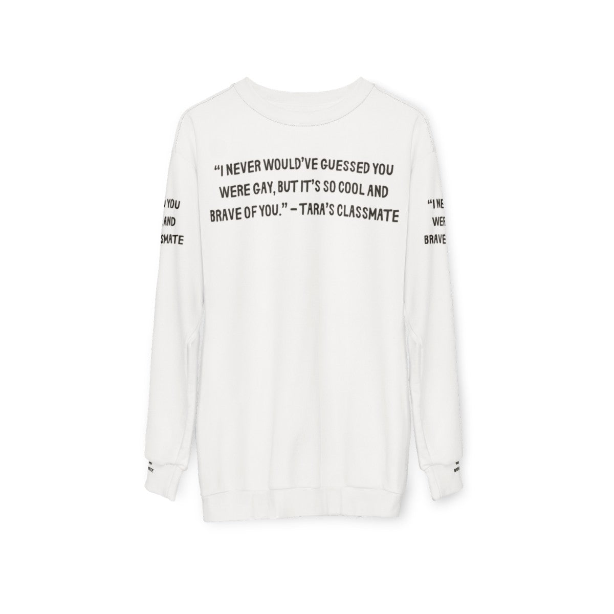 Heartstopper Gang Unisex Sweatshirt - hanging