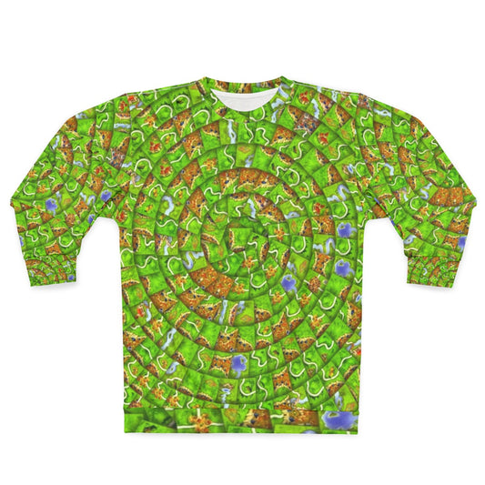 Carcassonne Swirl Sweatshirt