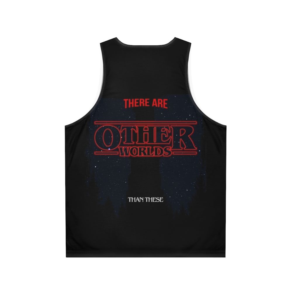 Stranger Worlds Unisex Tank Top - Back