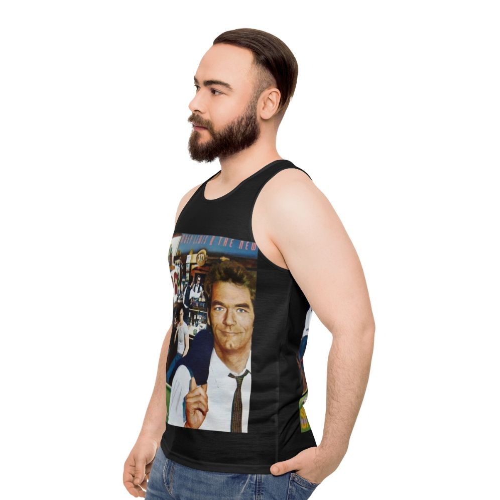 Huey Lewis and the News Unisex Tank Top - men side