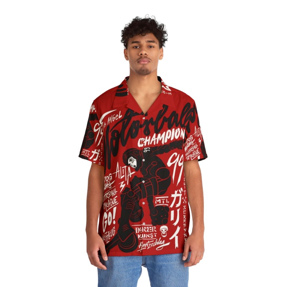 Alita Battle Angel Motorball Hawaiian Shirt - Lifestyle