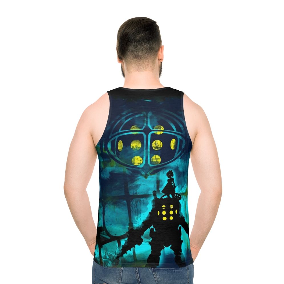 Unisex "Daddy" gaming tank top - men back