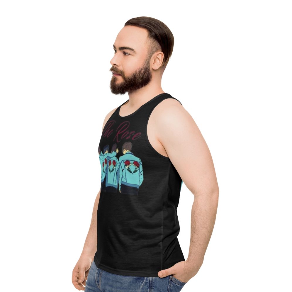 The Rose Kpop Unisex Active Tank Top - men side