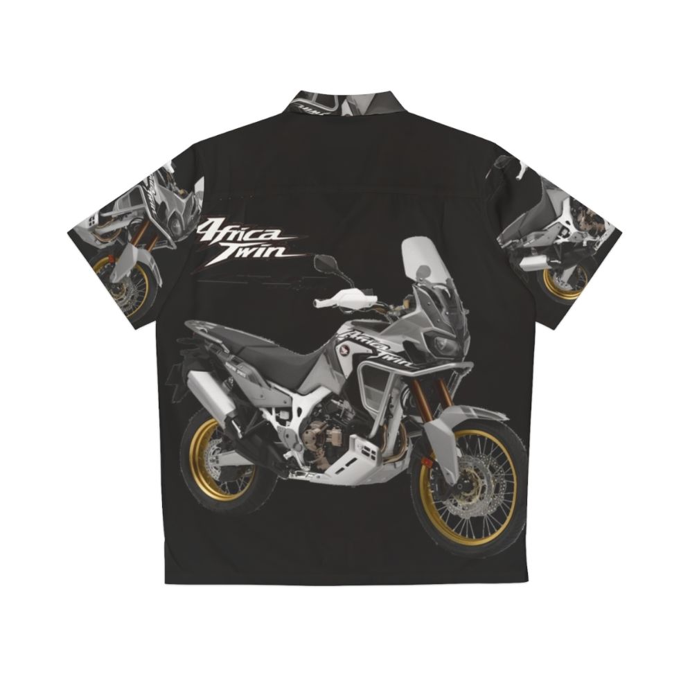 Africa Twin Hawaiian Shirt for Adventure Riders - Back