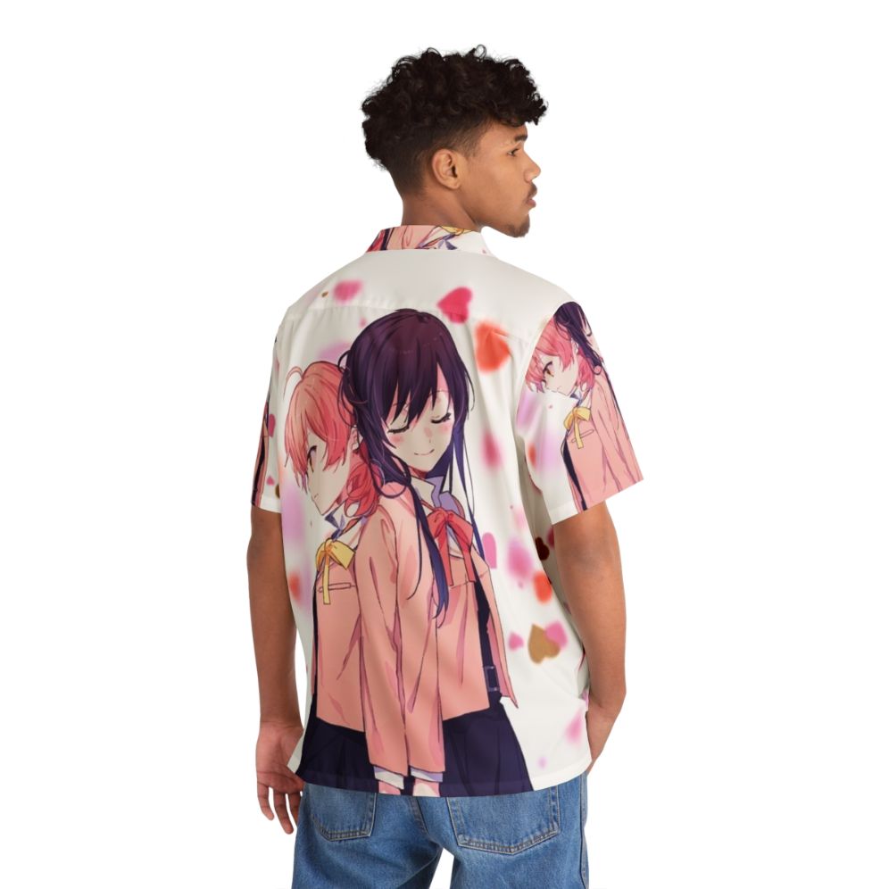 Bloom Into You Yagate Kimi Ni Naru Anime Hawaiian Shirt - People Back