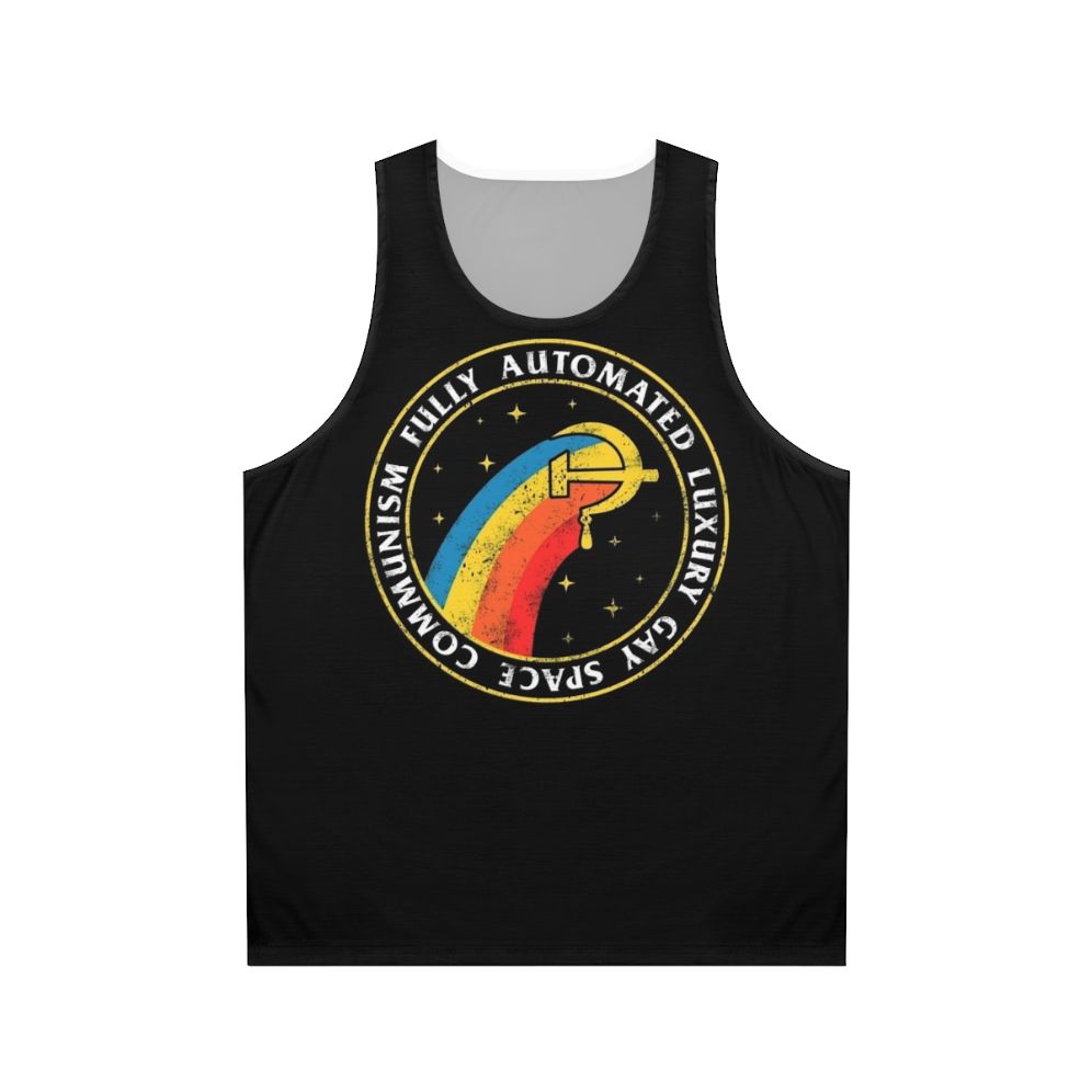 Fully Automated Luxury Gay Space Communist Unisex Tank Top