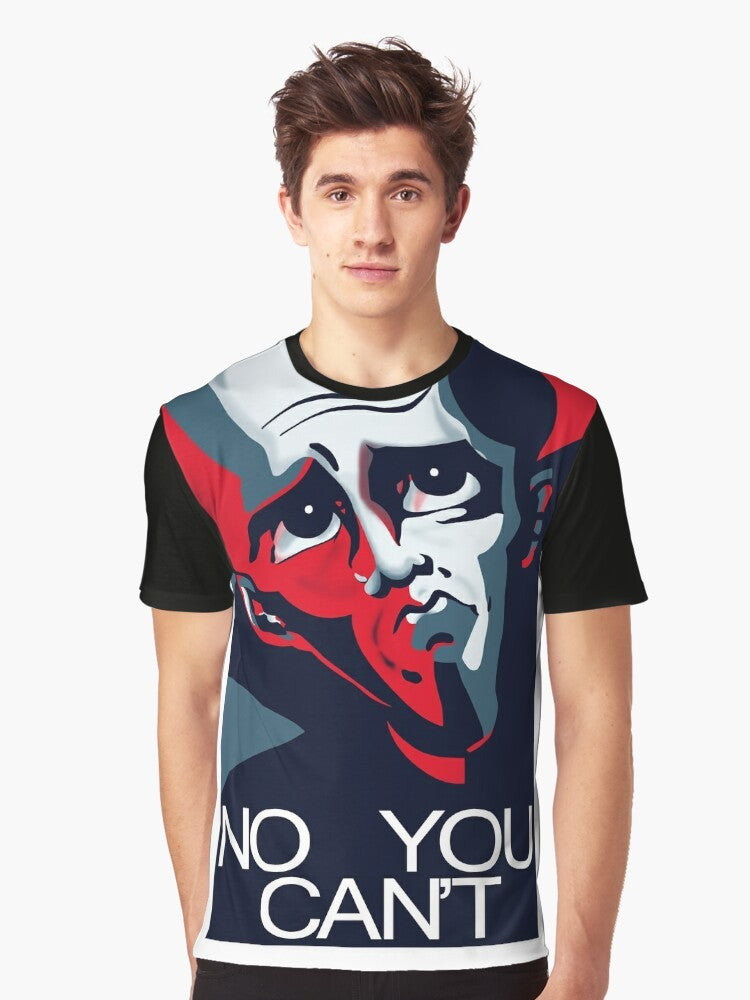 Megamind "No You Can't" Graphic T-Shirt featuring the iconic quote from the DreamWorks movie - Men