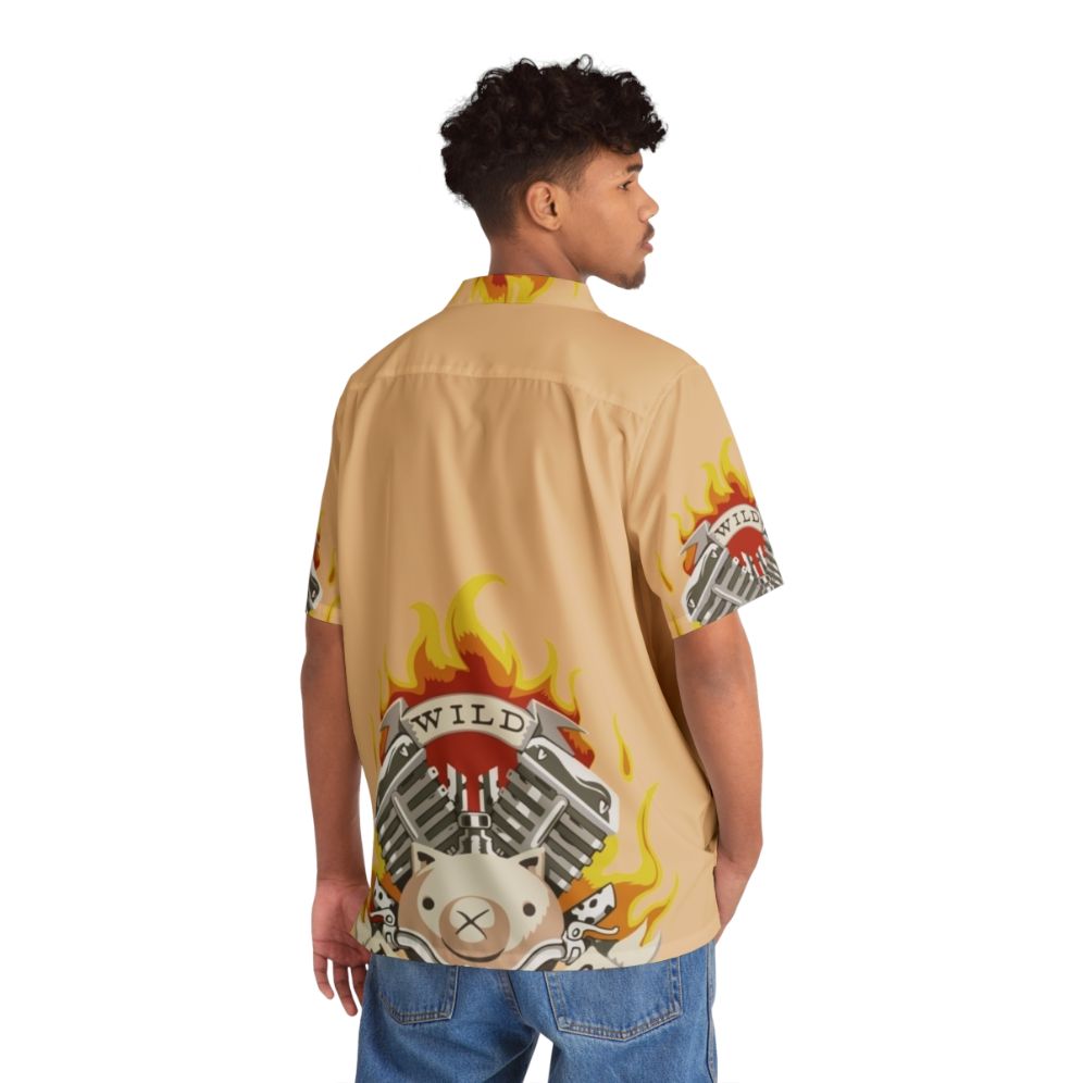 Wild Hog Power Hawaiian Shirt - People Back