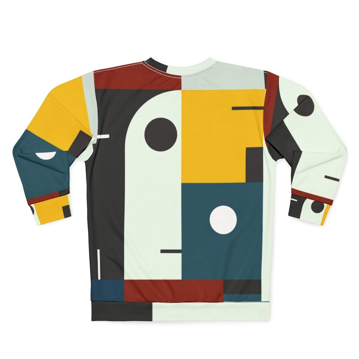 Bauhaus Inspired Modernist Sweatshirt - Back