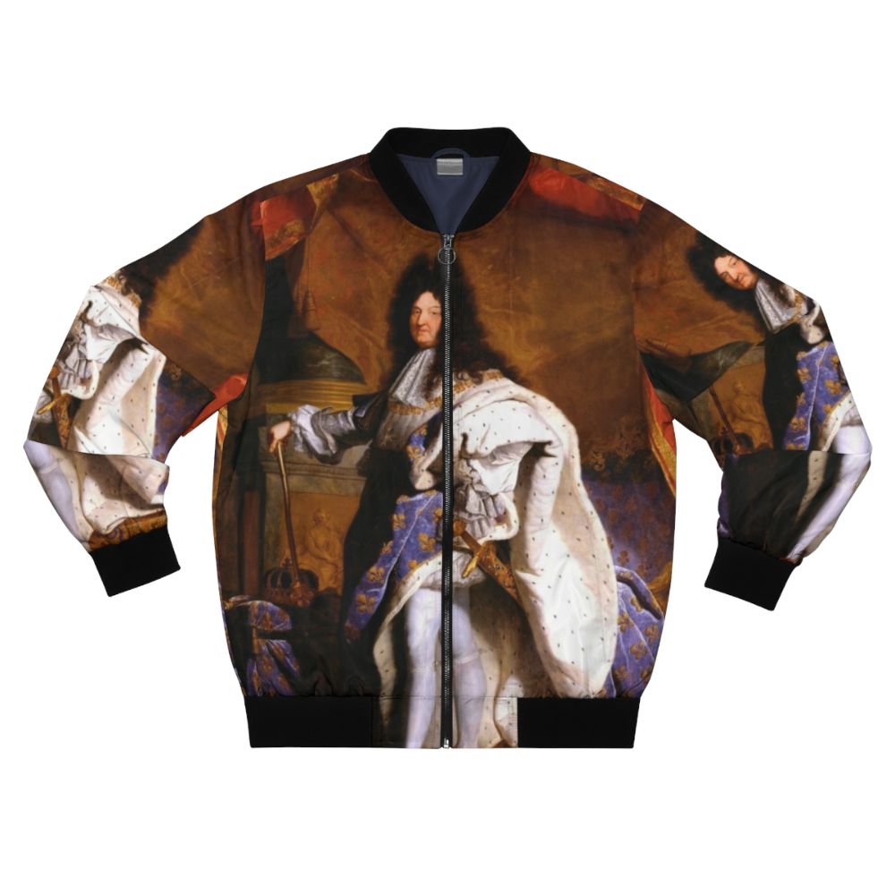 Hyacinth Rigaud Louis XIV King Sun Bomber Jacket