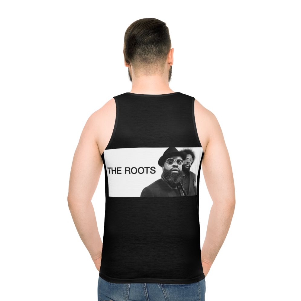 Unisex Hip Hop Tank Top Inspired by Tribe Called Quest - men back