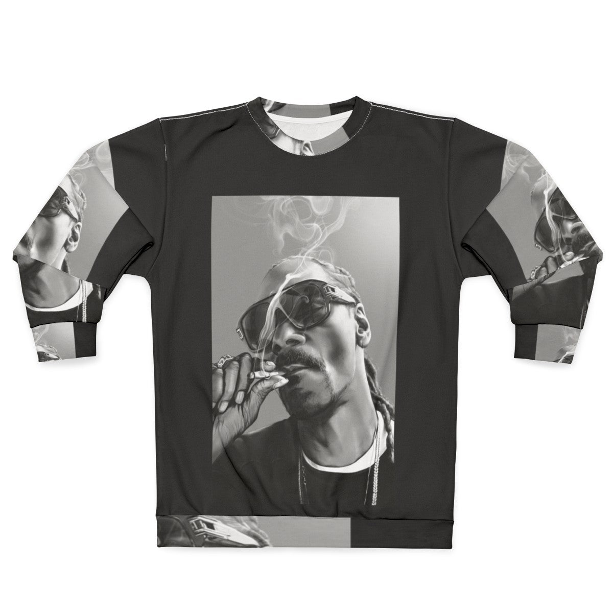 Snoop Dog Marijuana Illustration Sweatshirt