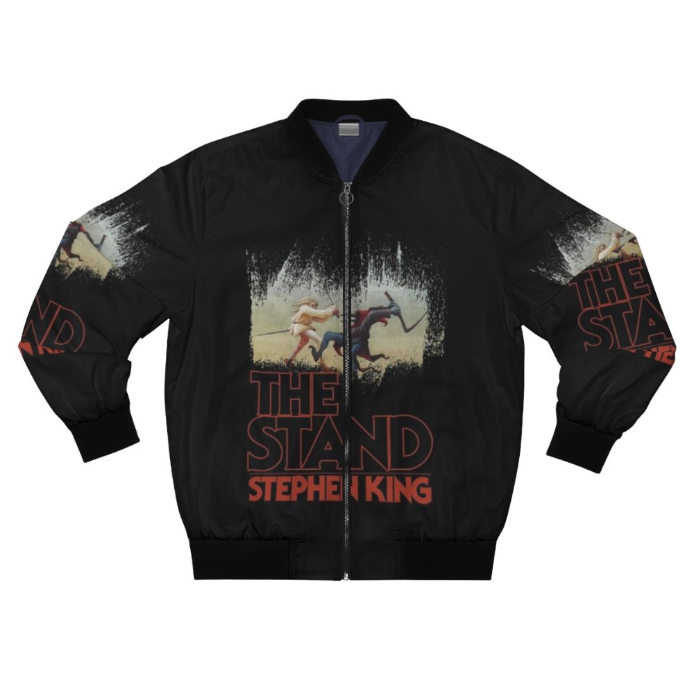 Stephen King The Stand Bomber Jacket Featuring Iconic Imagery and Designs