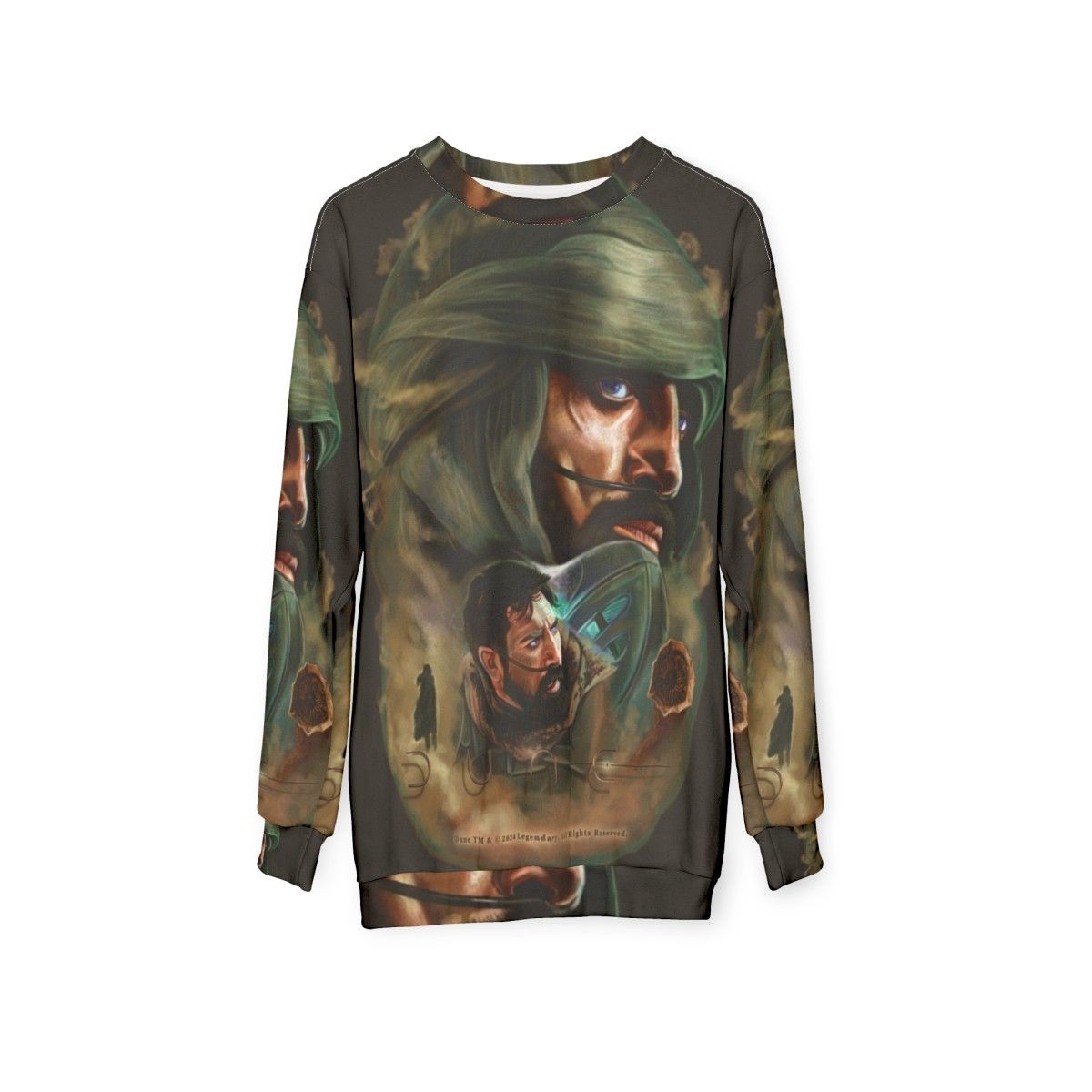 Dune Stilgar Painting Sweatshirt - hanging