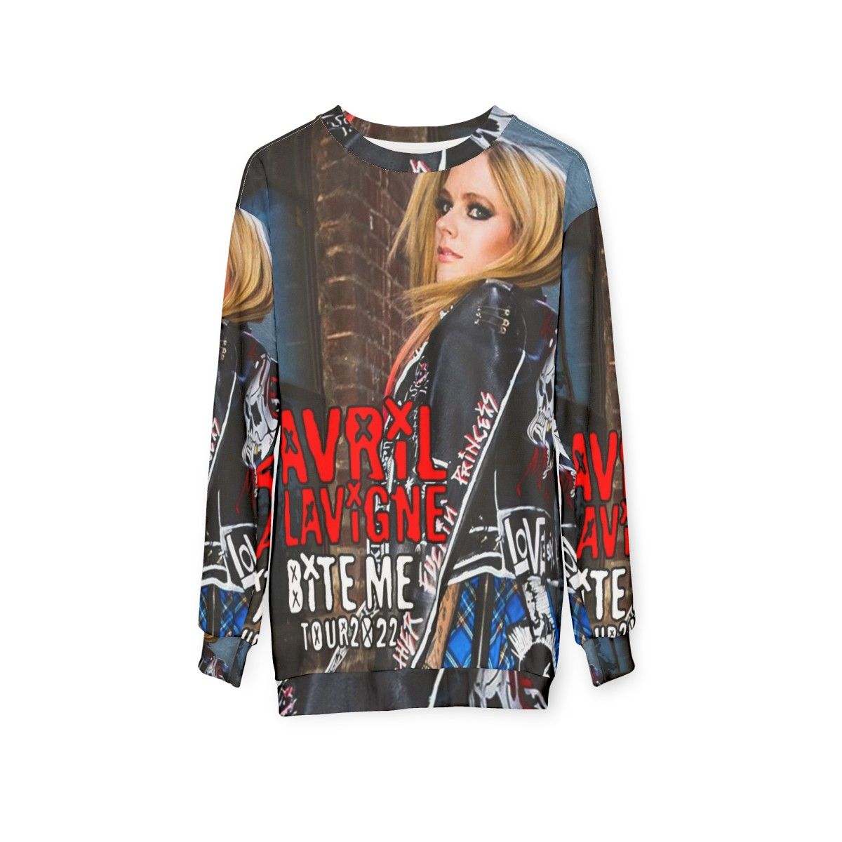 Avril Lavigne Tour 2022 Sweatshirt - hanging