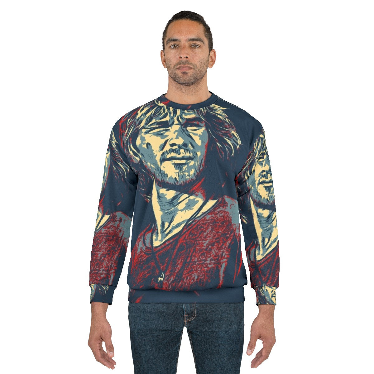 Patrick Swayze Ghost and Dirty Dancing Themed Sweatshirt - men